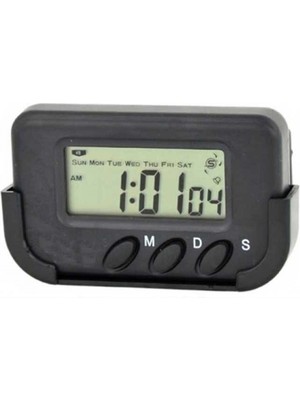 MiraLive Dijital Mini Masa Araba Saati Kronometre