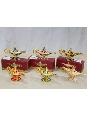 MiraLive Mineli Metal Alaaddin Lambası Model 3