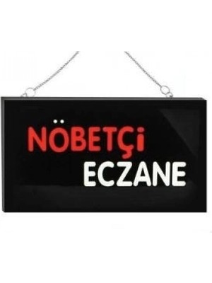 MiraLive Işıklı Tak Çalıştır Hazır Tabela Nöbetçi Eczane