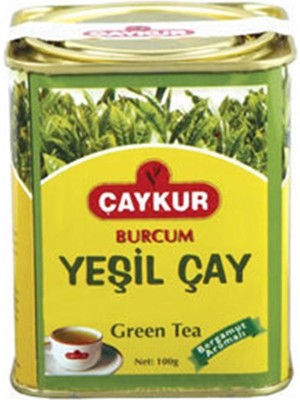 MK Beykoz Çaykur Burcum Yeşil Çay 100 gr Teneke