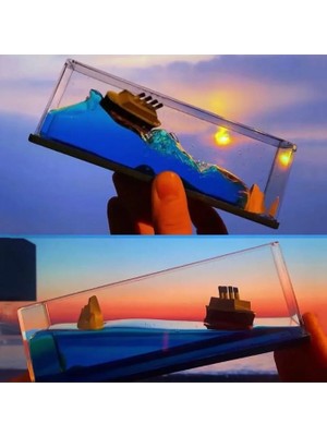 MiraLive Batmayan Gemi Akvaryum