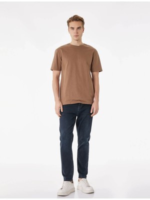 Koton Joe Lacivert Erkek Jean Pantolon 6SAM40157ND