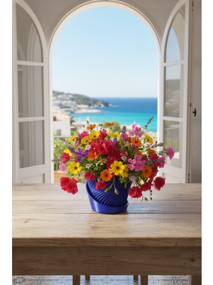 Fılamentim Floranti Helixflow Dekoratif Saksı Modern Seri 130X130X120 mm NO.1025-1.10.M-03