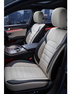 Kurra Store Proto Koltukn Preve 1.6 Turbo (140 Hp) Protronic 2019 Alucar Serisi Uyumlu Kumaş Oto Koltuk Kılıfı Bej