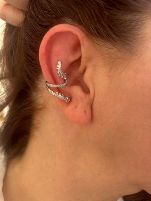 Theory Jewelry Dragon Spirit Kıkırdak Küpe