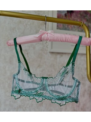 Freya Summer Yeşil Kadın Tül Tanga Külotlu Sütyen Takım