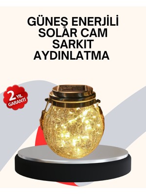 Dadya Milla Ddy Dekoratif Solar Cam Şişe LED Lamba Gün Işığı Renk ml