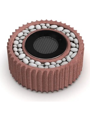 Starfire Moon S Bioethanol Masaüstü Dumansız Şömine – Kokusuz Gerçek Alev, Dekoratif Ambiyans