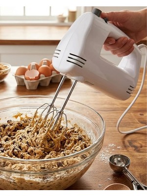 Verto Mutfak El Mikseri 250W Paslanmaz Çelik Çift Çırpıcılı Mikser