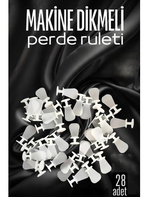 Çerçici Makine Dikmeli Perde Düğmesi Perde Ruleti Perde Düğmesi 28 Adet