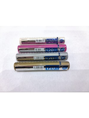 Faber-Castell Faber Castell Grip Min 0,7 2b 60 mm 120'LI Tüp 4 Adet(Beyaz Pembe Gri Gold)