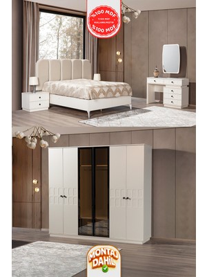 İmbaş Bodrum Yatak Odası Takımı %100 Mdf