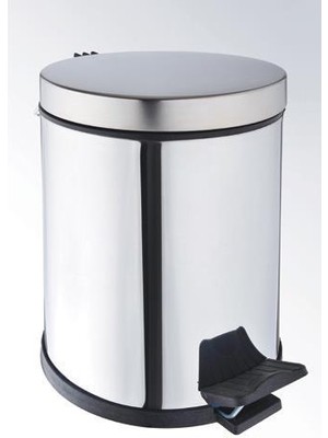 Aesco Onno CK-9000-3 Pedallı Paslanmaz Çöp Kovası 3 Lt