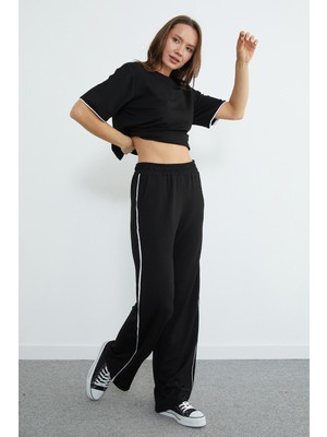 FullaModa Biyeli Bisiklet Yaka Modal 2 Li Takım