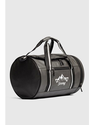 Strong Bag Silindir Spor ve Seyahat Çantası , Gym Antrenman Fitness Çantası SL02