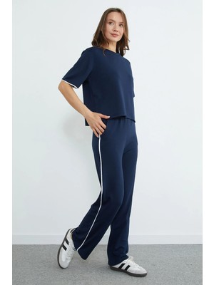 FullaModa Biyeli Bisiklet Yaka Modal 2 Li Takım