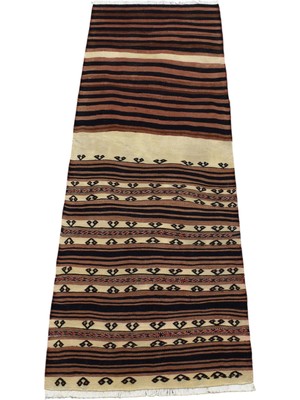 Zehra Abla Halı Antika El Dokuma Nadir Ince Yağcıbedir Balıkesir Yörük Yün Kilim 7005