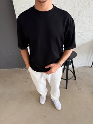 Nidam Butik Erkek Duble Kol Basic Tişört