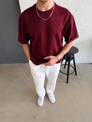 Yaman Market Erkek Duble Kol Basic Tişört