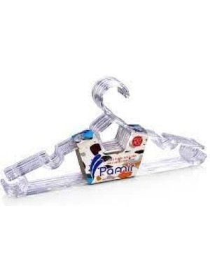 MiraLive 6 Adet  Kristal Karizma Elbise Askı (4887)