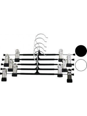 MiraLive 10 Adet Plastik - Metal Uçlu Etek Askısı (4887)