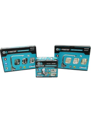 MiraLive 3lü Kare Set Aç Kapa Krom Batarya Musluk Filtreli Kare Banyo+Kare Evye Mutfak+Kare Lavabo (4887)