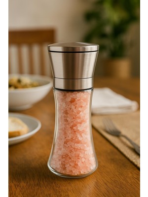 LTG Nova Cam Metal Kapaklı Baharat Öğütücü 250 ml