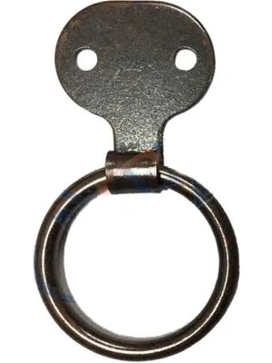 Marsilyan Halkalı Tablo, Çerçeve Askısı, Büyük, 25X47MM, Eskitme - 1 Adet