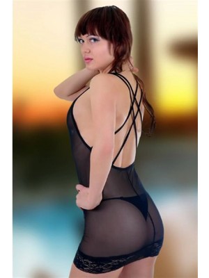 LTG Nova Terry Pau TP042318 Transparan Seksi Gecelik