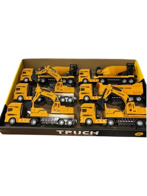 Urfakent SH40930 Sürtmeli Araba Inşaat Araçları Plastik-Zrv