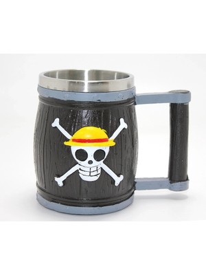 Hsc Bilişim One Piece Temalı 3D Kabartmalı Çelik Kupa Bardak ALK4483