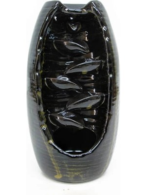 Epilons Seramik Yaprak Desen Geri Akışlı Tütsülük