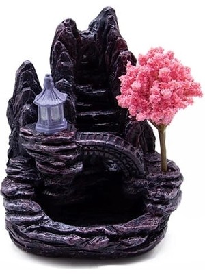 Epilons Seramik  Şelale Aromaterapi Geri Akışlı Tütsülük