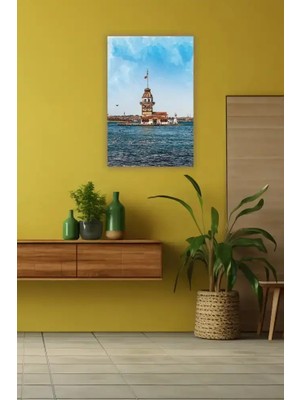 Bemenda Kız Kulesi Mdf tablo