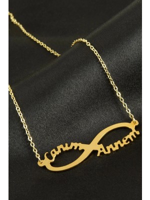 Hsc Bilişim Canım Annem Plaka Sonsuz Kolye