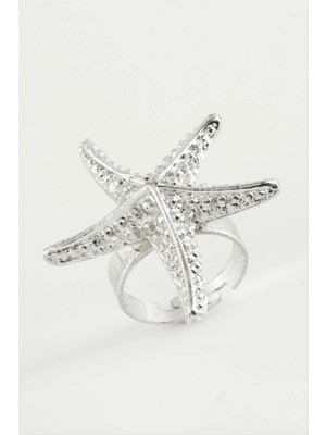 Hsc Bilişim Deniz Yıldızı Metal Yüzük