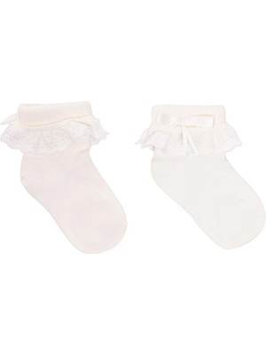 Hellobaby Kız Bebek Dantelli Çorap