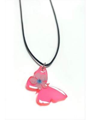 Hsc Bilişim Kartopu Çiçeği Epoksi Kolye