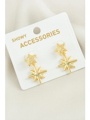 Hsc Bilişim Yıldız Metal Küpe