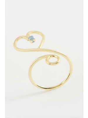 Hsc Bilişim Kalp Taşlı Yüzük