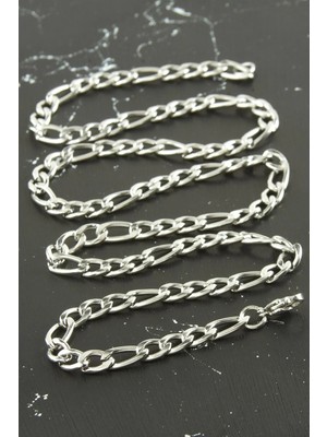 Hsc Bilişim Düz Zincir Çelik Kolye 55 cm