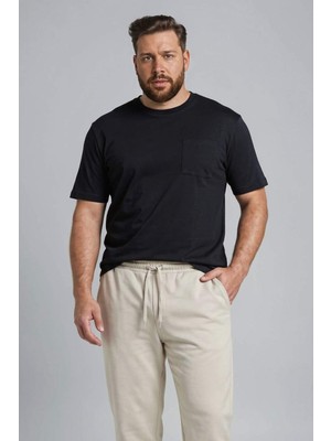 DeFacto %100 Pamuk Büyük Beden Tişört H2061AX26SP