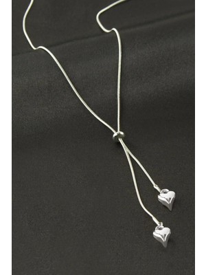 Hsc Bilişim Kalp Çelik Kolye