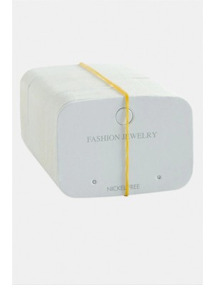 Hsc Bilişim Oval Lüx Küpe Kartı 100 Adet