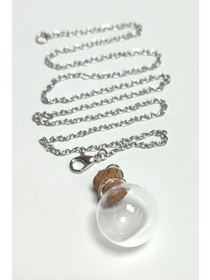 Hsc Bilişim Mantar Kapaklı Boş Fanus Canlı Kolye