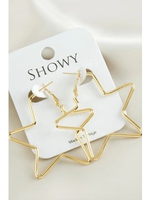 Hsc Bilişim Yıldız Yeni Sezon Metal Küpe