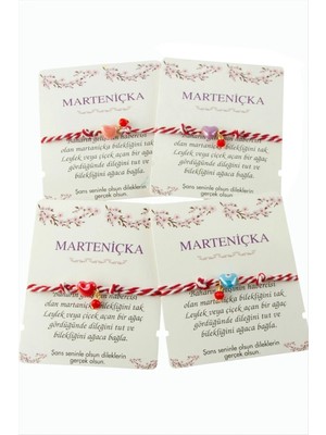 Hsc Bilişim Kalp Cam Boncuk Marteniçka Ip Bileklik