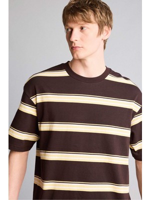 DeFacto Boxy Fit Kısa Kollu Tişört H2196AX26SP