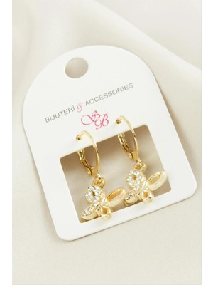 Hsc Bilişim Taşlı Küpe