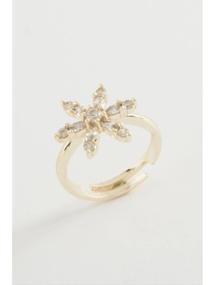 Hsc Bilişim Lotus Zirkon Taşlı Yüzük